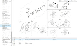 Řídící blok hydr. LVS 3-řady,  Pracovní hydr. II (kloub vzadu),  270504