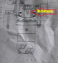 Hydromotor OMV 800 (hřídel pr.60 konus),  272115