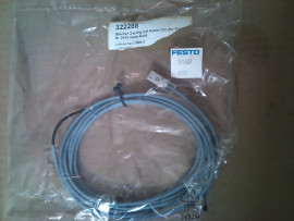 Konektor 2-pin s Kabel 2m (pro Festo M. 24V) nový verze,  322288