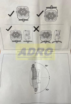 Pracovní světlo LED Power Beam 1800 12-24 V; 1GA 996 388-011